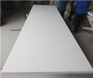 Pure White Quartz Countertop / High Quality Kitchen Tops