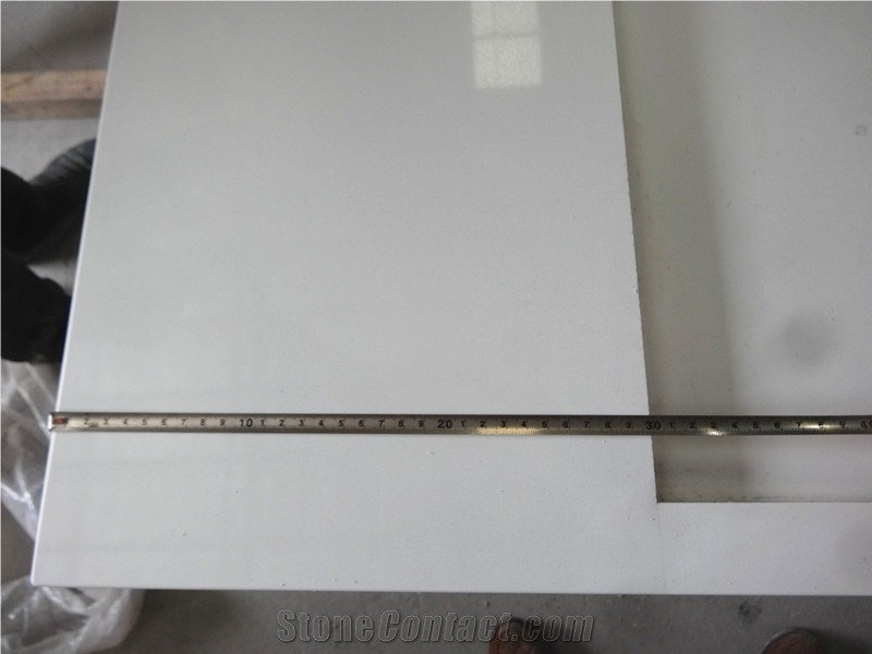 Pure White Quartz-Countertop