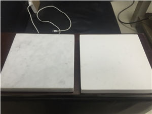 Quartz Miter Edge, White Quartz Kitchen Countertops