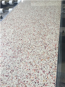 Red Mirror Quartz Countertop