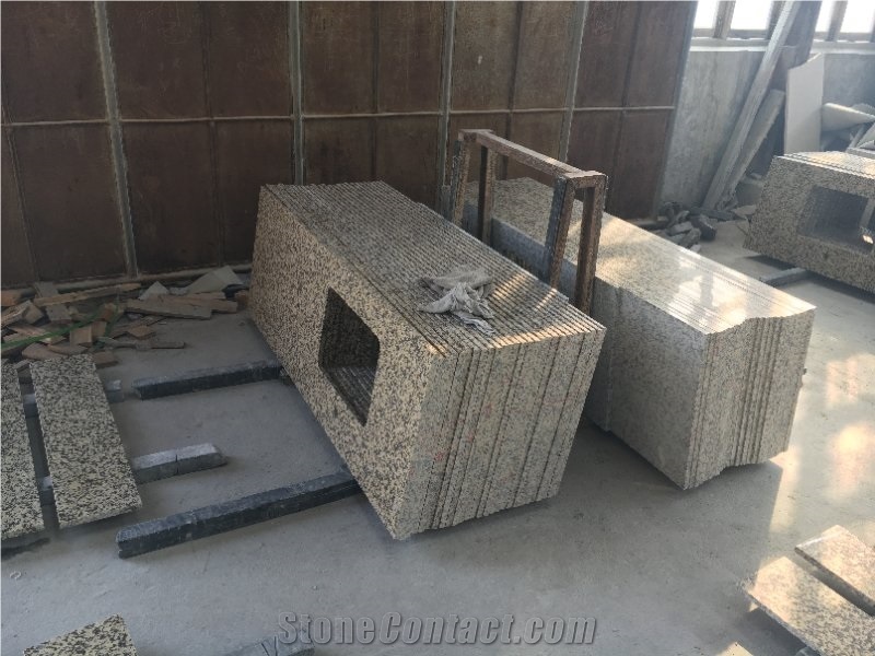 Rhrysanthemum Yellow / High Quality Granite Countertop