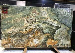 Shangri La Blue Quartzite Slabs&Tiles Quartzite Floor&Wall Covering