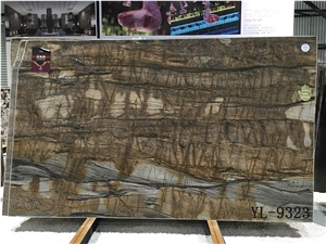 Shangri La Brown Quartzite Polished Tiles&Slabs for Countertop
