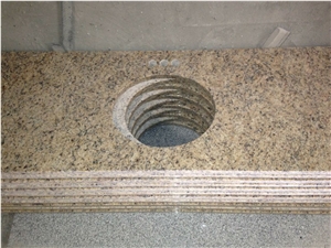 Soft Yelllow / High Quality Granite Vanity Top