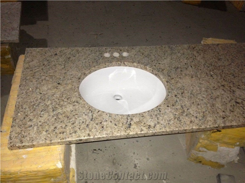 Soft Yelllow / High Quality Granite Vanity Top