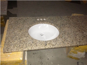 Soft Yelllow / High Quality Granite Vanity Top