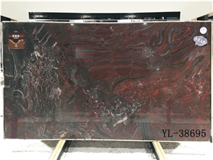 Steel Red Quartzite Slabs&Tiles Quartzite Floor&Wall Covering