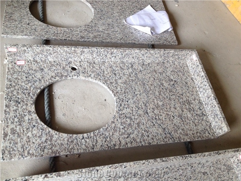 Tiger Skin White / High Quality Granite Vanity Top