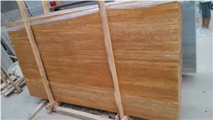 Travertine Gold / Iran High Quality Travertine Tiles & Slabs