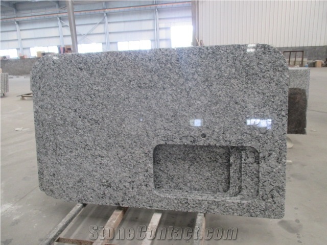 Wave White / China High Quality Granite Countertop