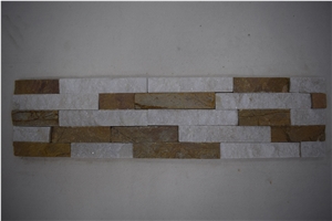 Culture Slate Stacked Ledge Stone for Exterior Wall Decor