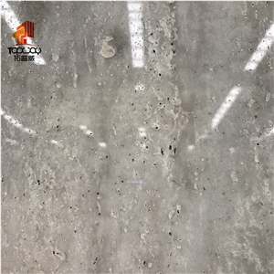 Europe Travertine Grey Tiles for Flooring