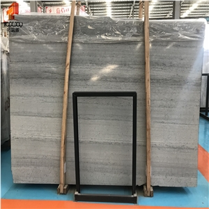 Natural Stone Blue Travertine Tiles with High Quality