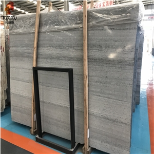Natural Stone Blue Travertine Tiles with High Quality