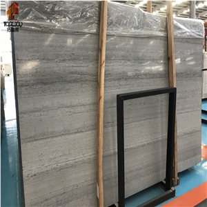 Natural Stone Blue Travertine Tiles with High Quality