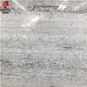Natural Stone Blue Travertine Tiles with High Quality