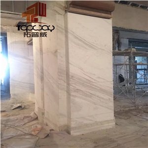Volakas White Marble Flooring, Wall Tiles
