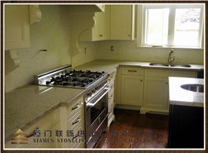 Marble Granite Kitchen Countertop, Kashmir White