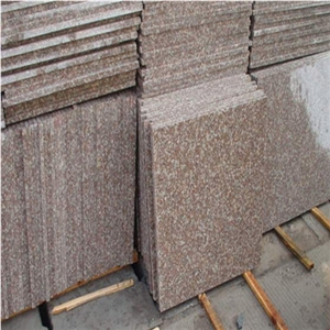 Chinese G687 Peach Red Granite Slabs