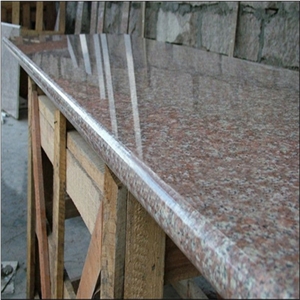 Chinese G687 Peach Red Granite Slabs