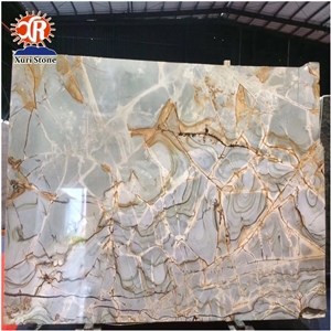 Natural Quartzite Roma Blue Slabs