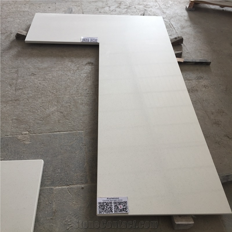 Sparkle White Quartz Kitchen Countertops Wholesale