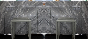 Dream Grey Stair Step Booked Matching Slabs