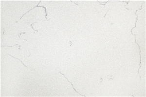 Carrara White Quartz Slabs