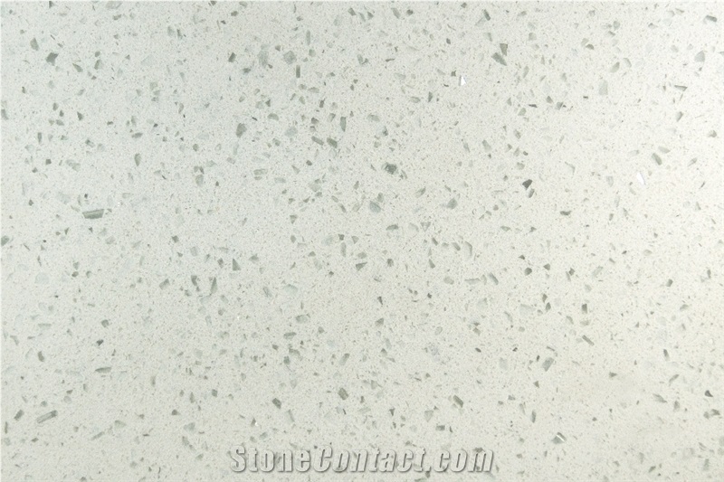 Star Light White Quartz Slabs