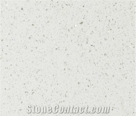Star Light White Quartz Slabs
