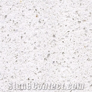 Star Light White Quartz Slabs