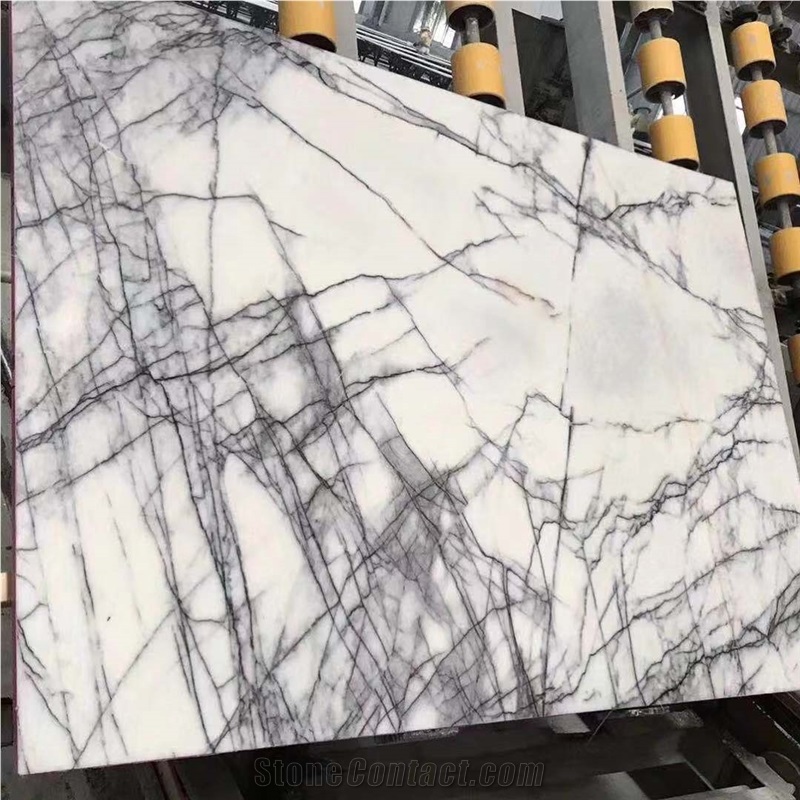 Lilac White Marble New York White