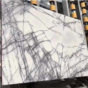 Lilac White Marble New York White