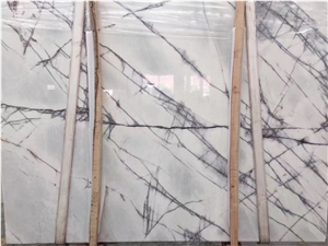 Lilac White Marble New York White