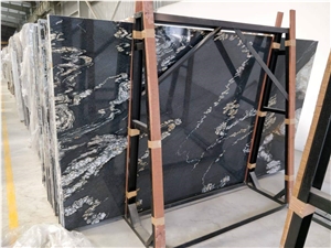 Alaska Black Granite Slabs