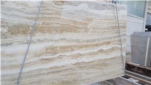 Travertine Yellow- Grey Slabs