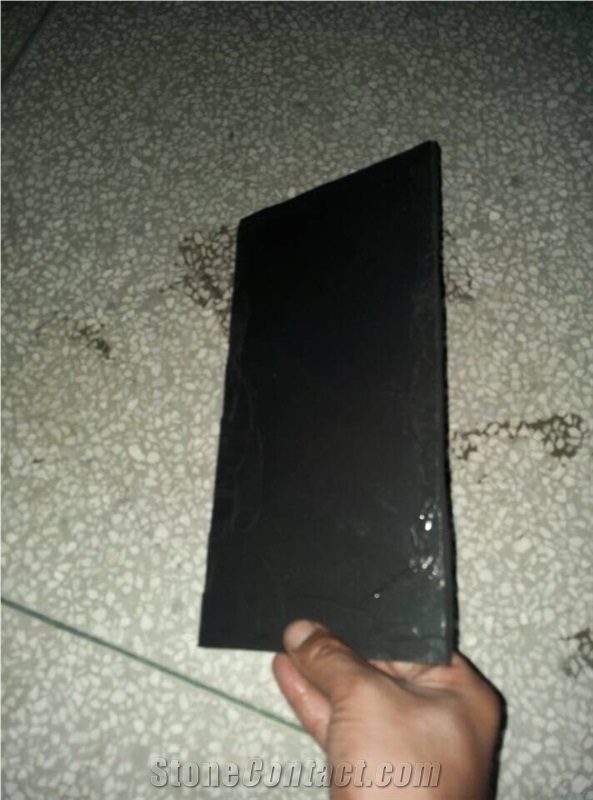 Black Diamond Slate Mushroomed Cladding Wall Tiles