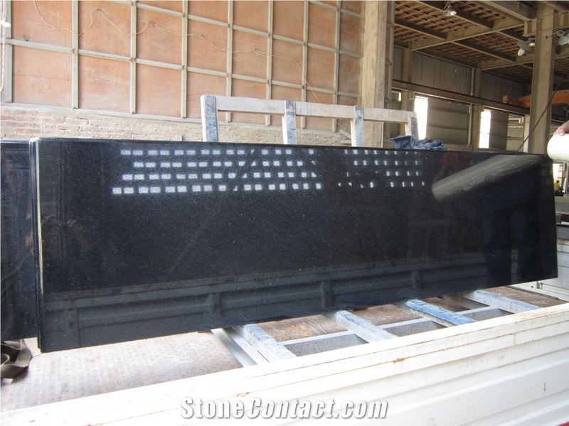 China Nero Assoluto Kitchen Bar Top Countertops