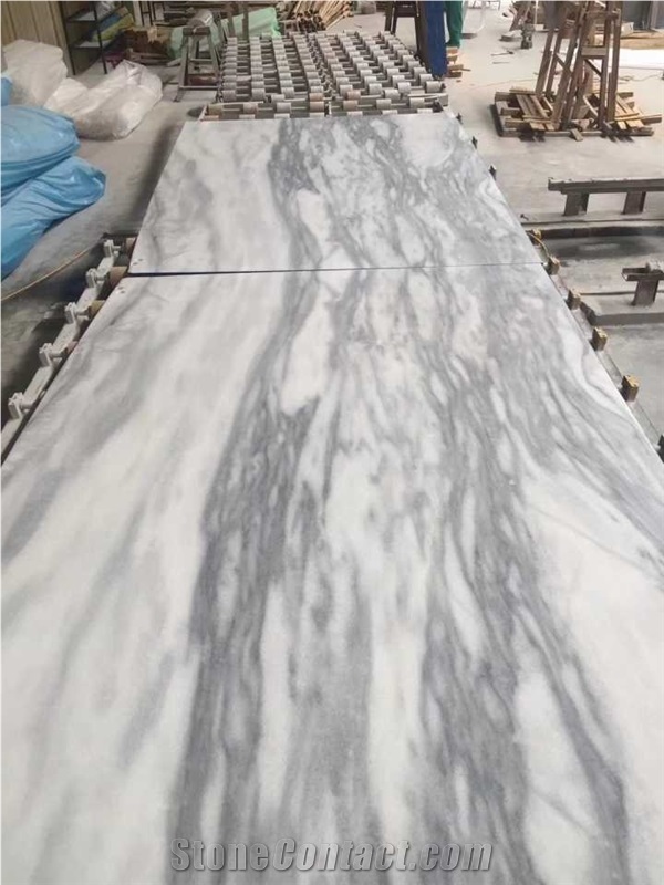 Dalia Slabs Grey Cloud Flooring Wall Tile Polish
