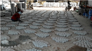 G562 Granite Cube Stone Pavers Setts Net Paste