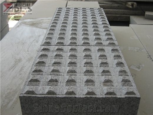 Grey Vivacqua Granite Blind Paving Stone Cubes