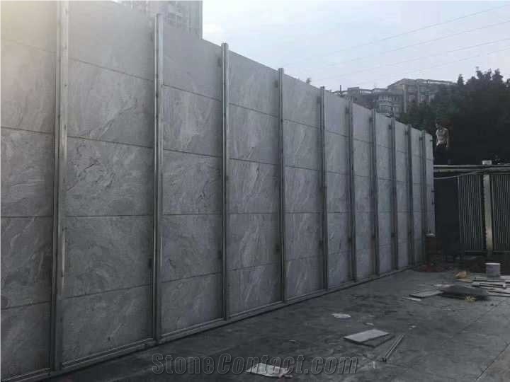 Milan Silver Marble Marble Pattern Tiles Slabs