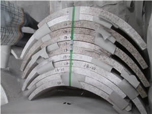 New G602 Granite Arc Panels Cladding Honeycomb