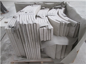 New G602 Granite Arc Panels Cladding Honeycomb