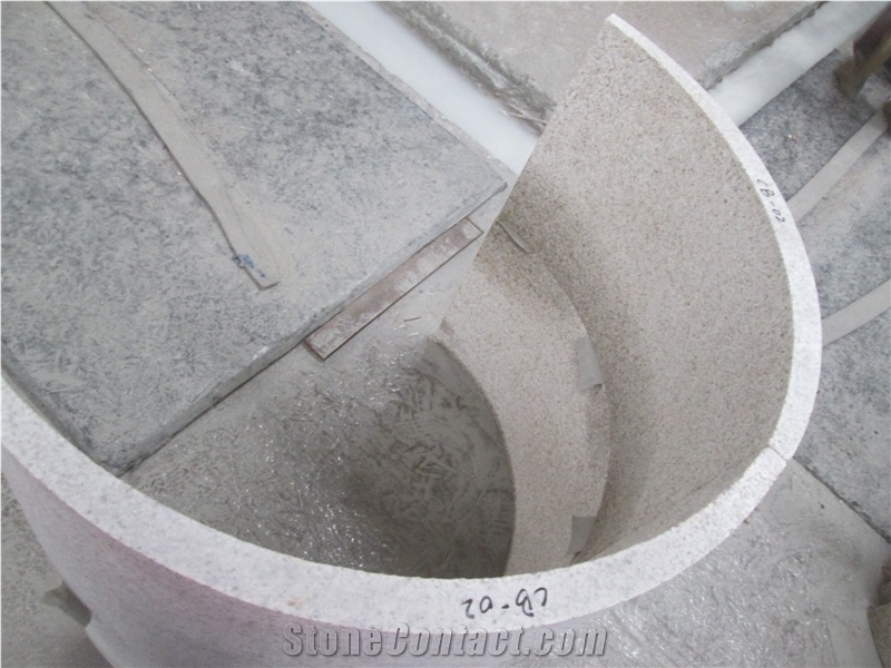 New G602 Granite Arc Panels Cladding Honeycomb