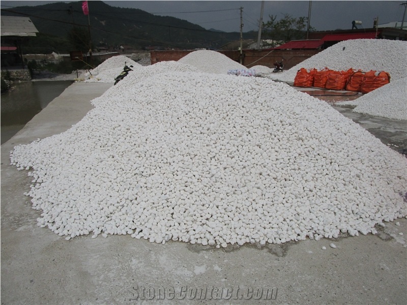Pebble Beach Granite Crushed Stone Aggregates