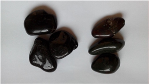 Pebble Granite Black River Stone Pebbles Washed