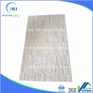 Yellow Marble Split Wall Cladding Tile