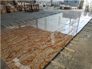 Verniz Tropical Granite Gangsaw Kitchen Slab