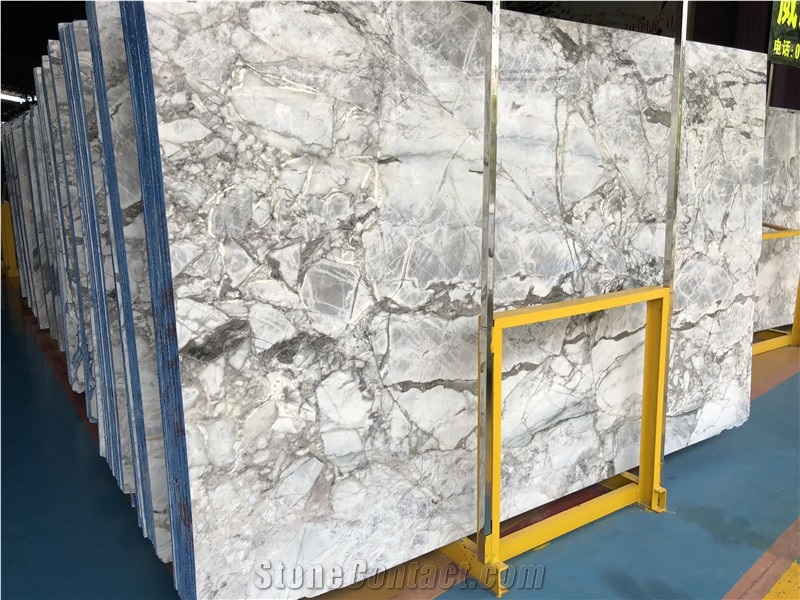 Marble Horizon Grey Polished Slabs Tiles Blocks